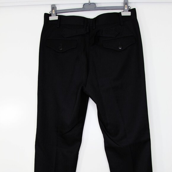 BNWT AW18 JUNYA WATANABE BLACK REFLECTOR PANTS S - Picture 3 of 14